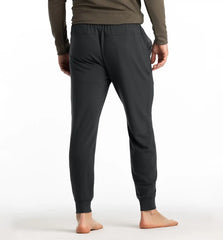 Men's Bamboo Lightweight Fleece Jogger - Black Sand