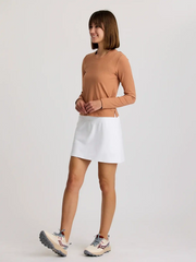 Women's Ribbed Bamboo Long Sleeve - Canyon Clay