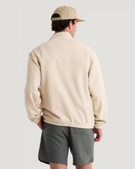 Men's Ashridge Fleece Half Zip - French Oak