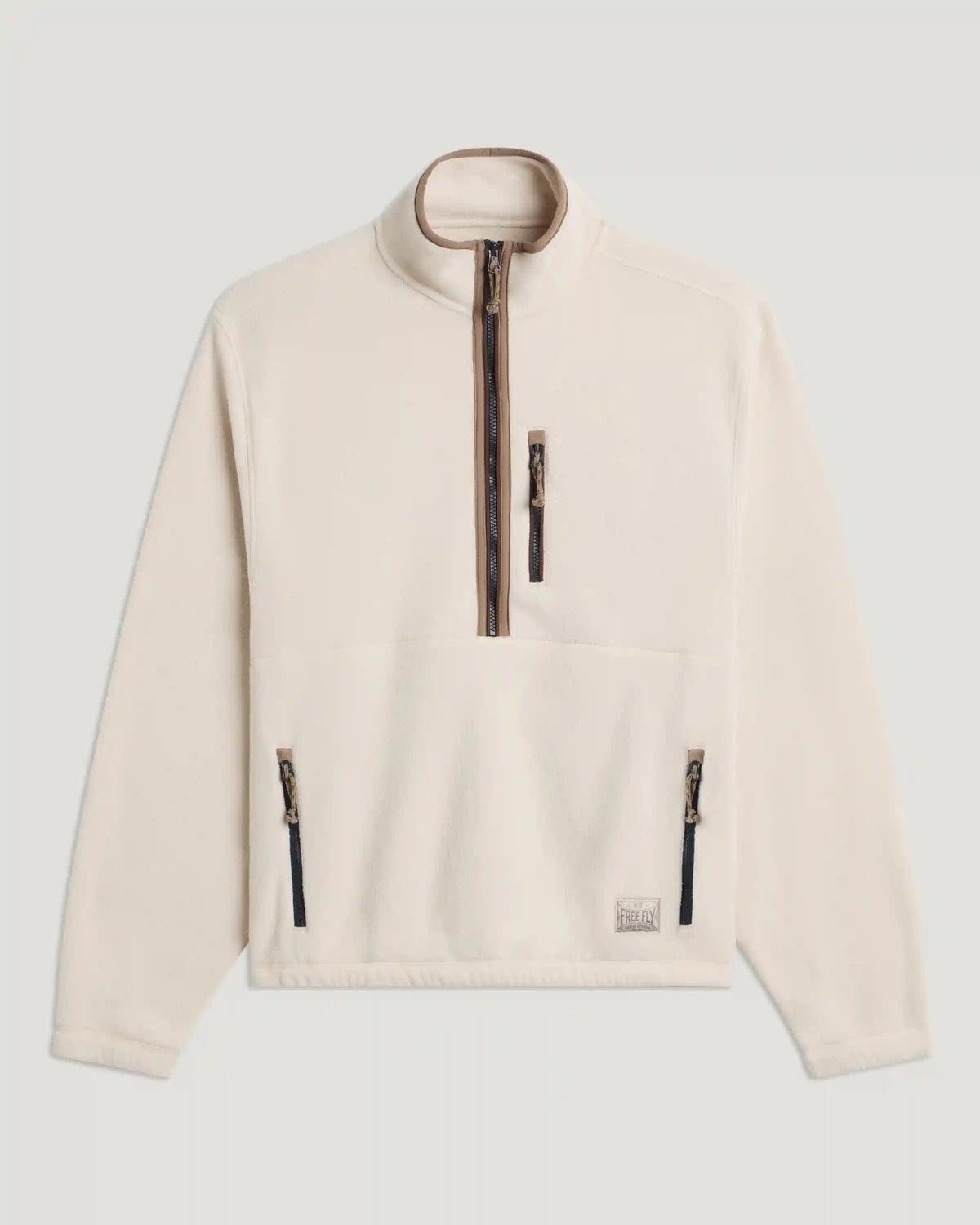 Men's Ashridge Fleece Half Zip - French Oak
