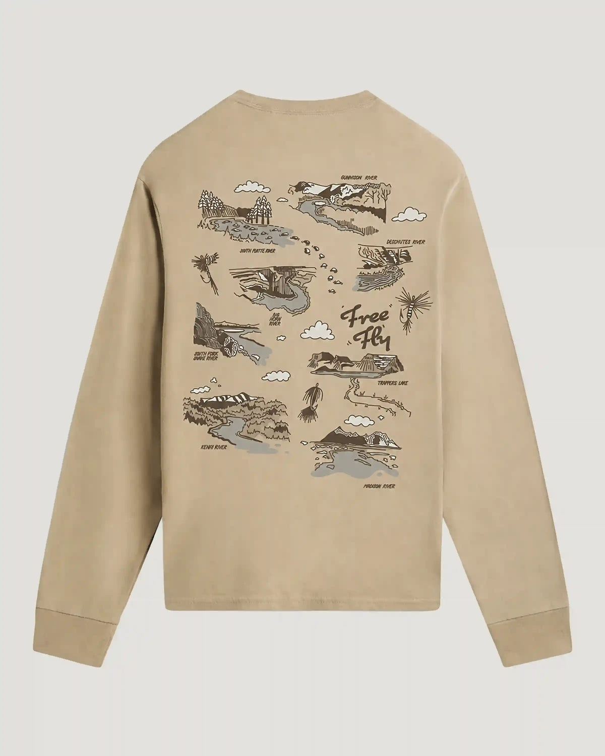 Trout Bum Long Sleeve - Coriander