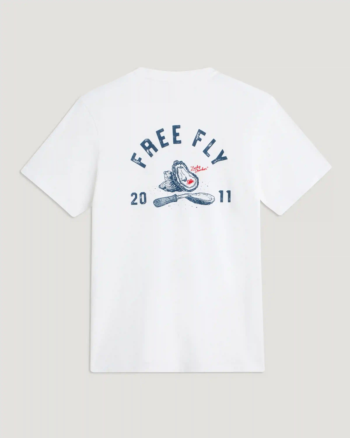 Lucky Shucker Pocket Tee - Bone