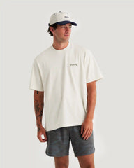 Rough Back Relaxed Tee - Bone