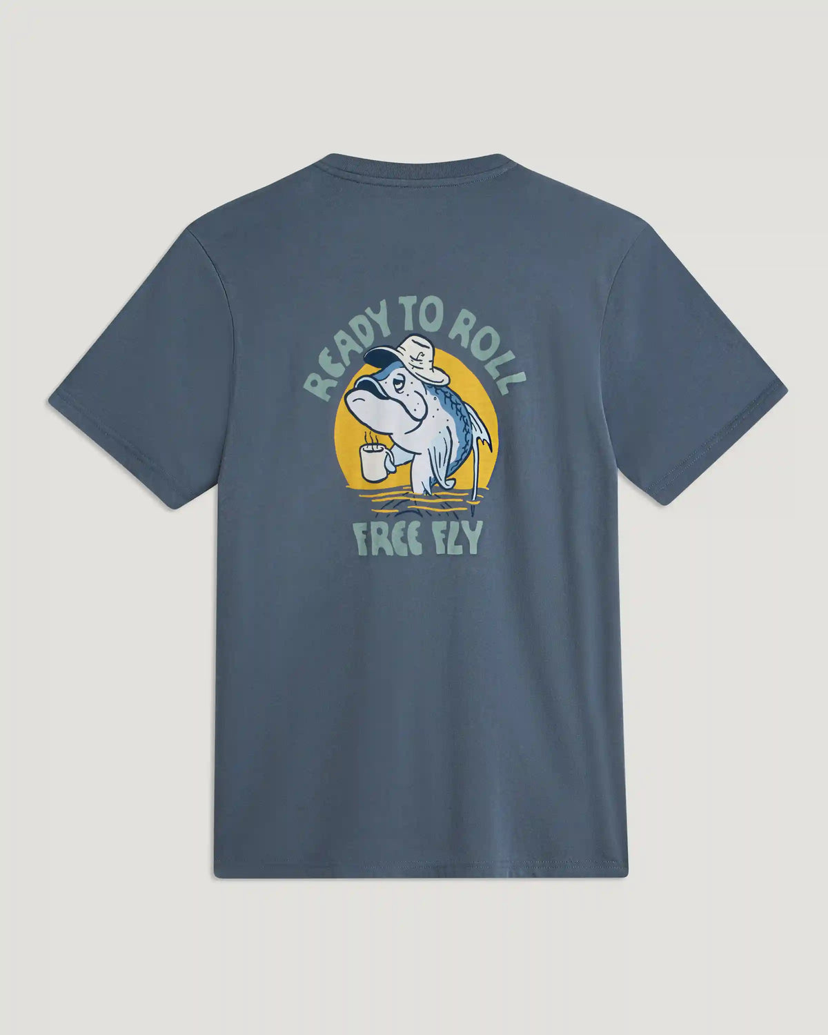 Morning Person Pocket Tee - Storm Cloud