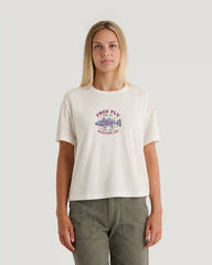 Women's Fish Camp Tee - Bone