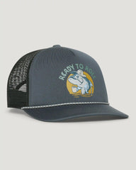 Morning Person Foam Trucker Hat - Storm Cloud