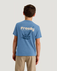 Youth Outdoor Specialists Tee - Pacific Blue