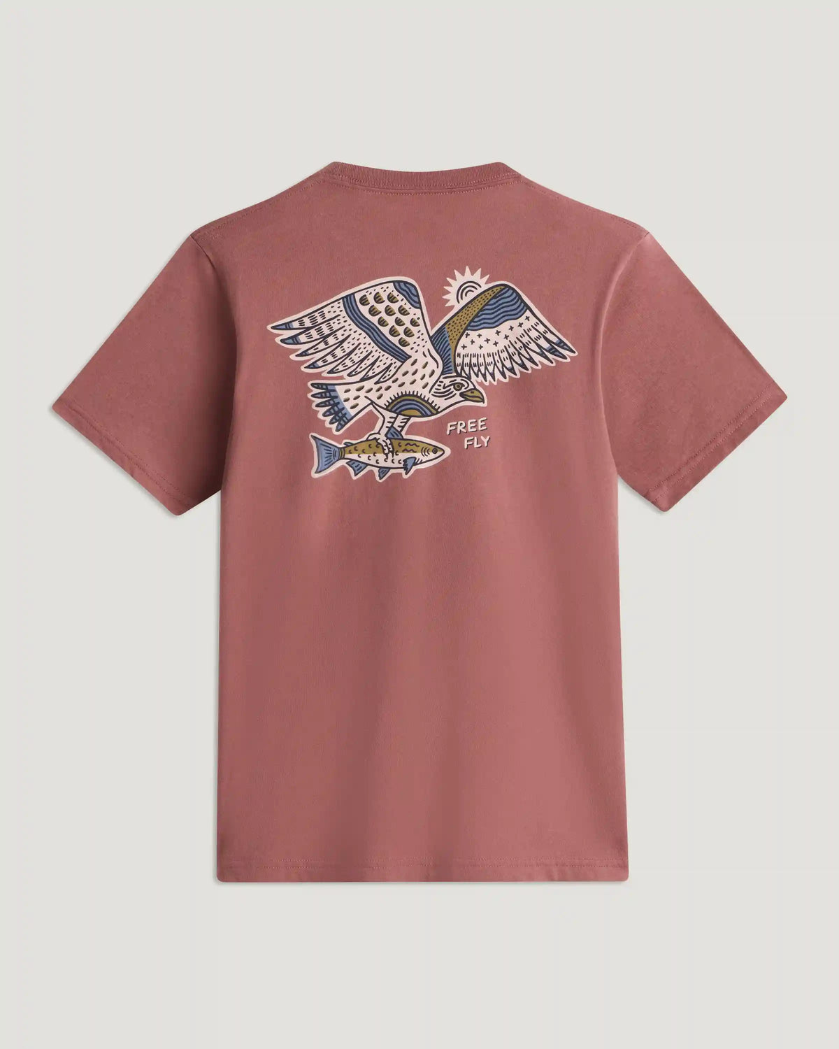 Youth Osprey Catch Tee - Plum