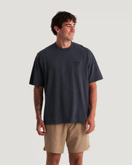 Strange Birds Relaxed Tee - Anthracite
