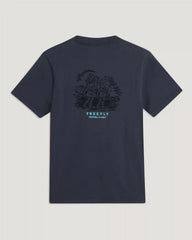 Strange Birds Relaxed Tee - Anthracite