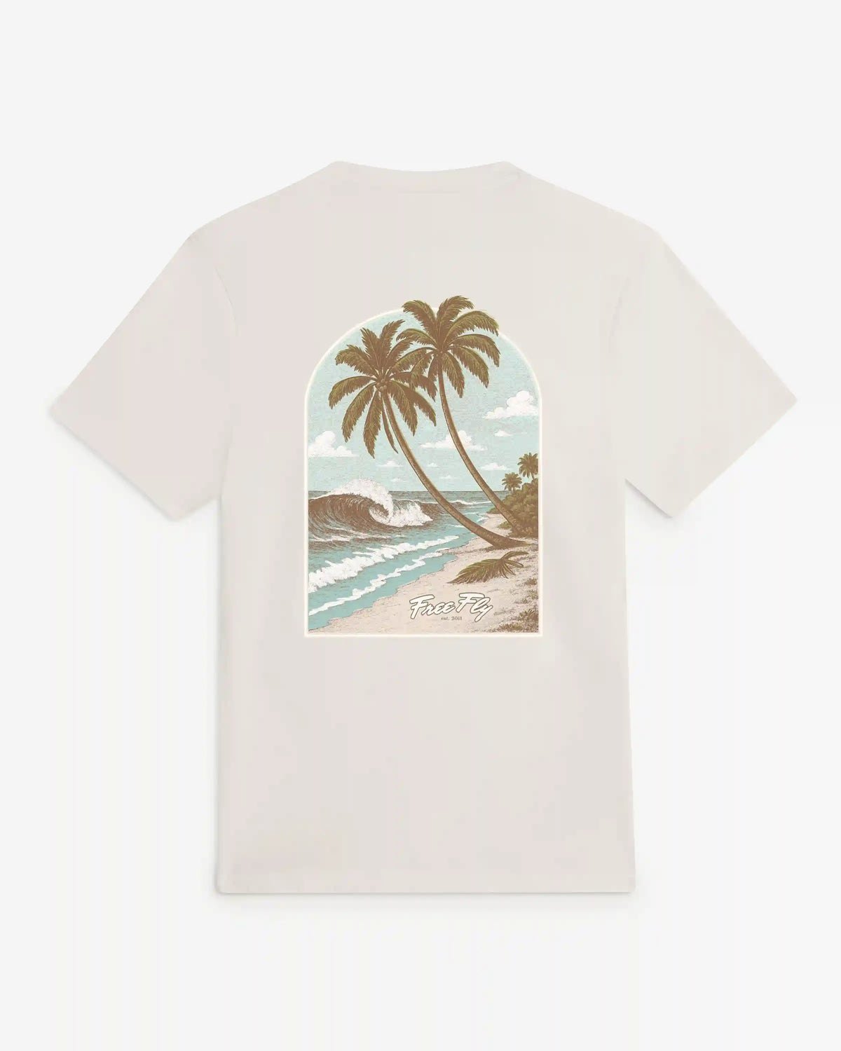 Vintage Surf Tee - Bone