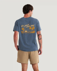 Go Your Own Way Tee - Storm Cloud