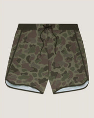 Men's Dawn Patrol Boardshort - Vintage Camo Oil Green
