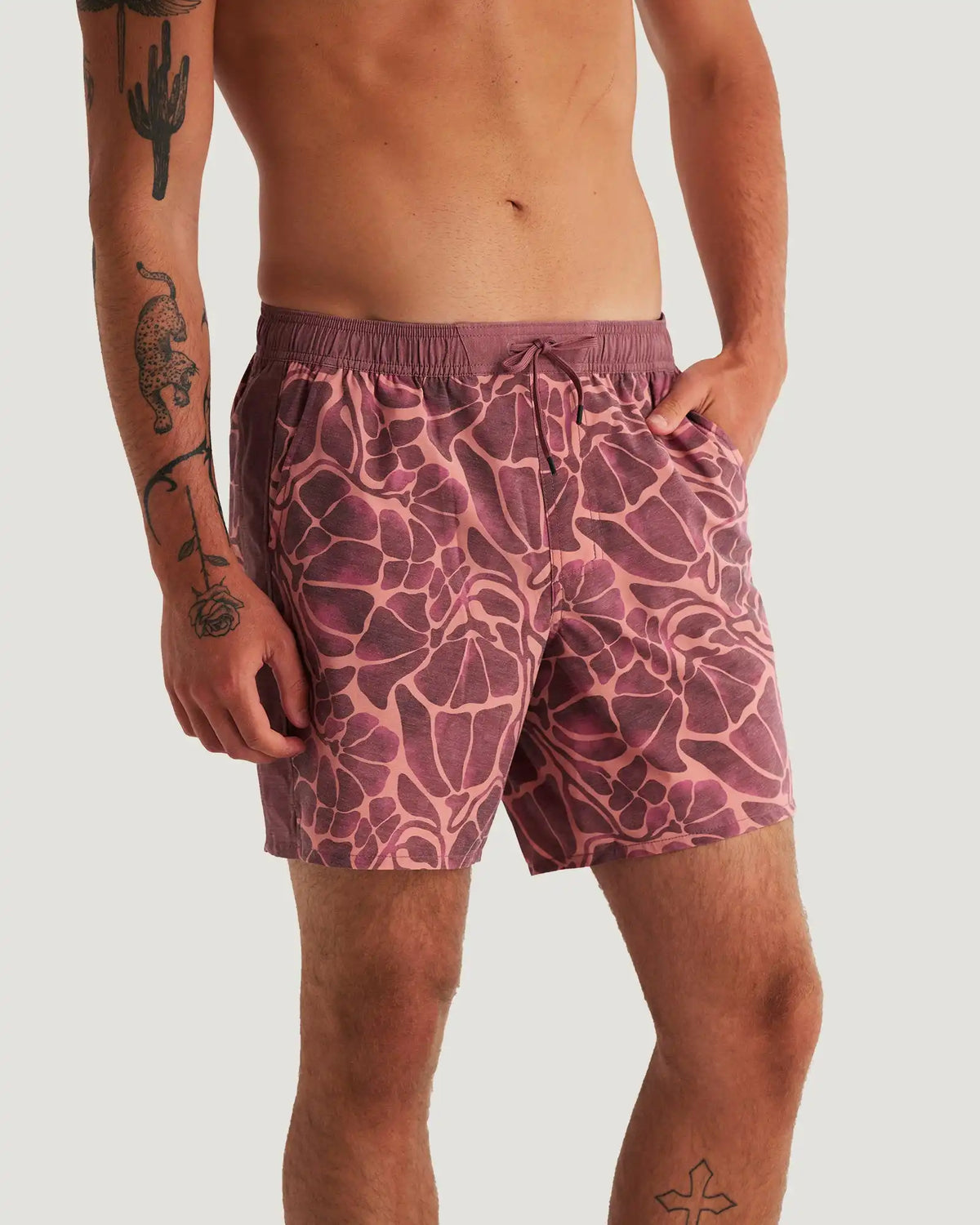 Men's Palmera Trunk – 17" - Cosmic Bloom Plum