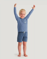 Toddler Bamboo Shade Graphic Hoodie - Osprey Catch Pacific Blue