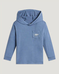 Toddler Bamboo Shade Graphic Hoodie - Osprey Catch Pacific Blue