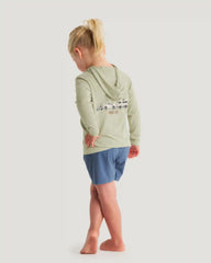 Toddler Bamboo Shade Graphic Hoodie - On The Go Tea
