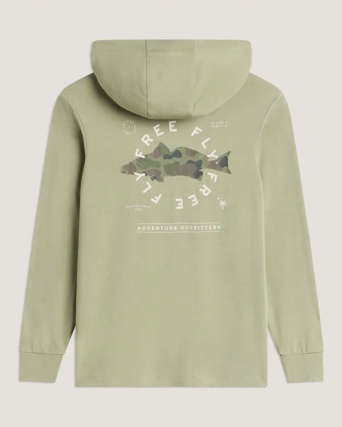 Youth Bamboo Shade Graphic Hoodie - Target Species Tea