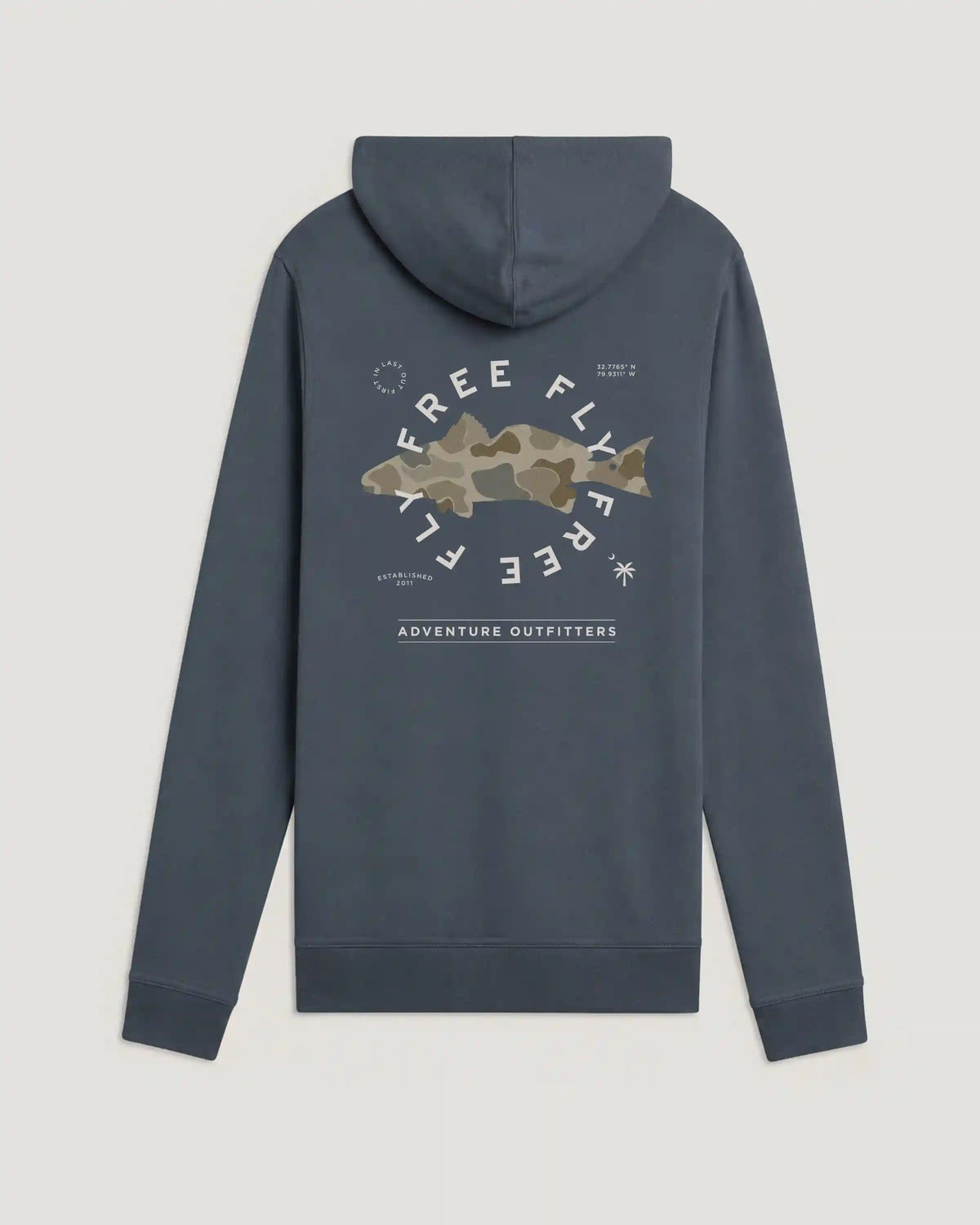 Target Species Fleece Hoodie - Storm Cloud