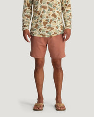 Men's Reverb Short Lined – 7" - Redwood