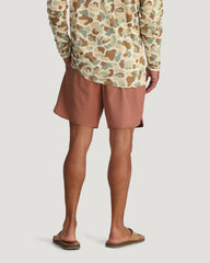 Men's Reverb Short Lined – 7" - Redwood
