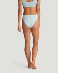 Women's Wavebound High Waisted Bikini Bottom - Ocean Mist