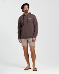 Rising Tide Fleece Hoodie - Heather Chestnut