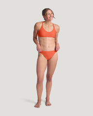 Women's Wavebound Cross-Tie Bikini Top - Flamingo