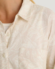 Women's Sullivan's Shirt - Nolia Floral Print Stone