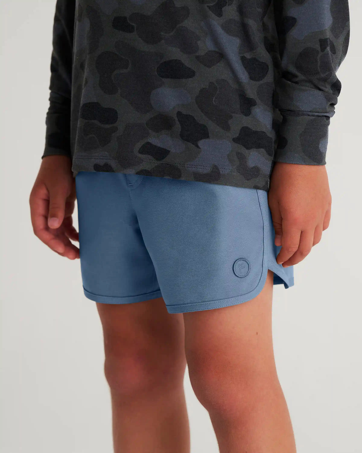 Youth Reverb Short Unlined – 4" - Pacific Blue