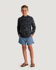 Youth Reverb Short Unlined – 4" - Pacific Blue