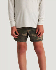 Youth Reverb Short Unlined – 4" - Woodland Camo