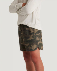 Youth Reverb Short Unlined – 4" - Woodland Camo