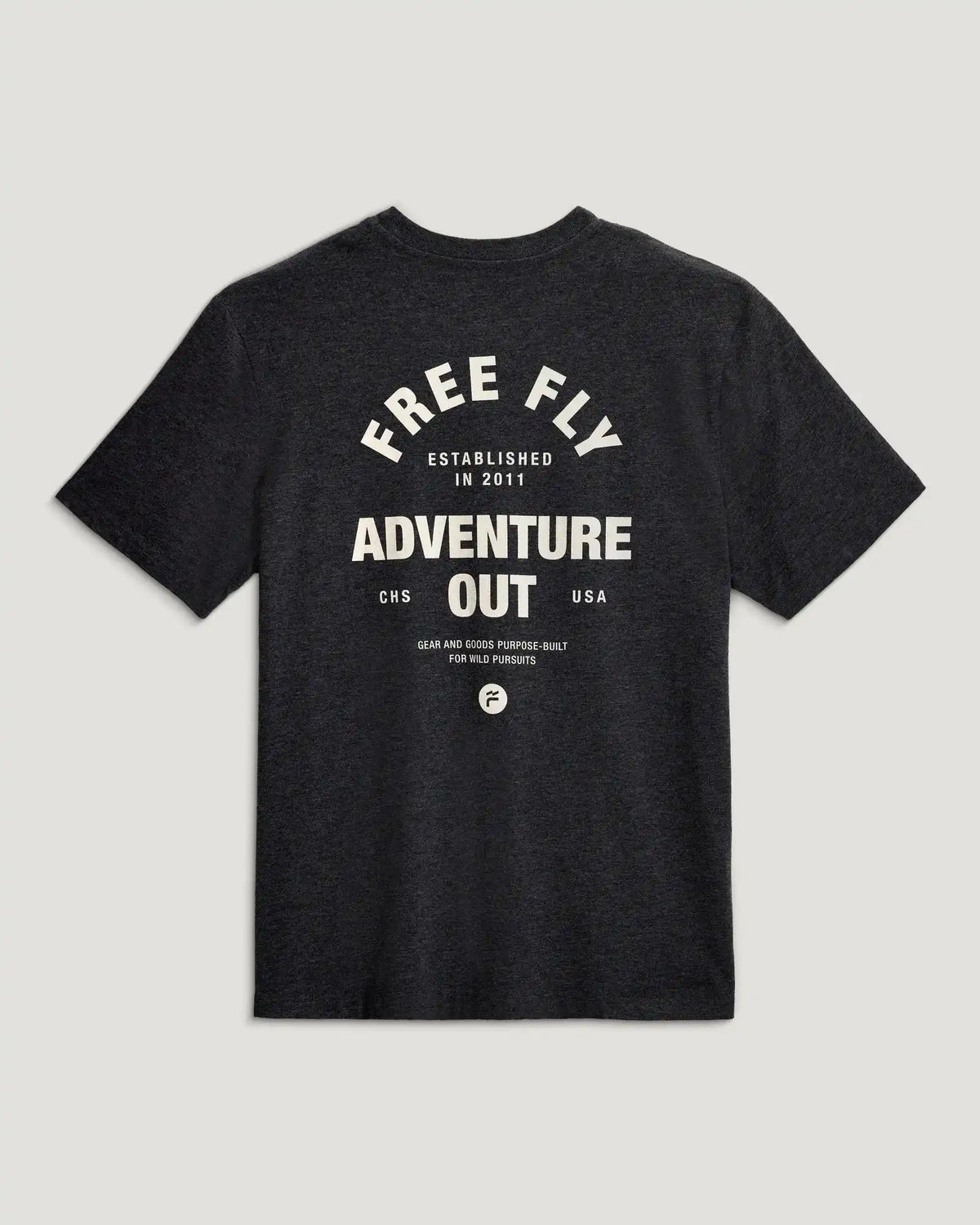 Gear & Goods Pocket Tee - Heather Black