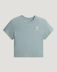 Women's Sun Ripple Tee - Ocean Mist