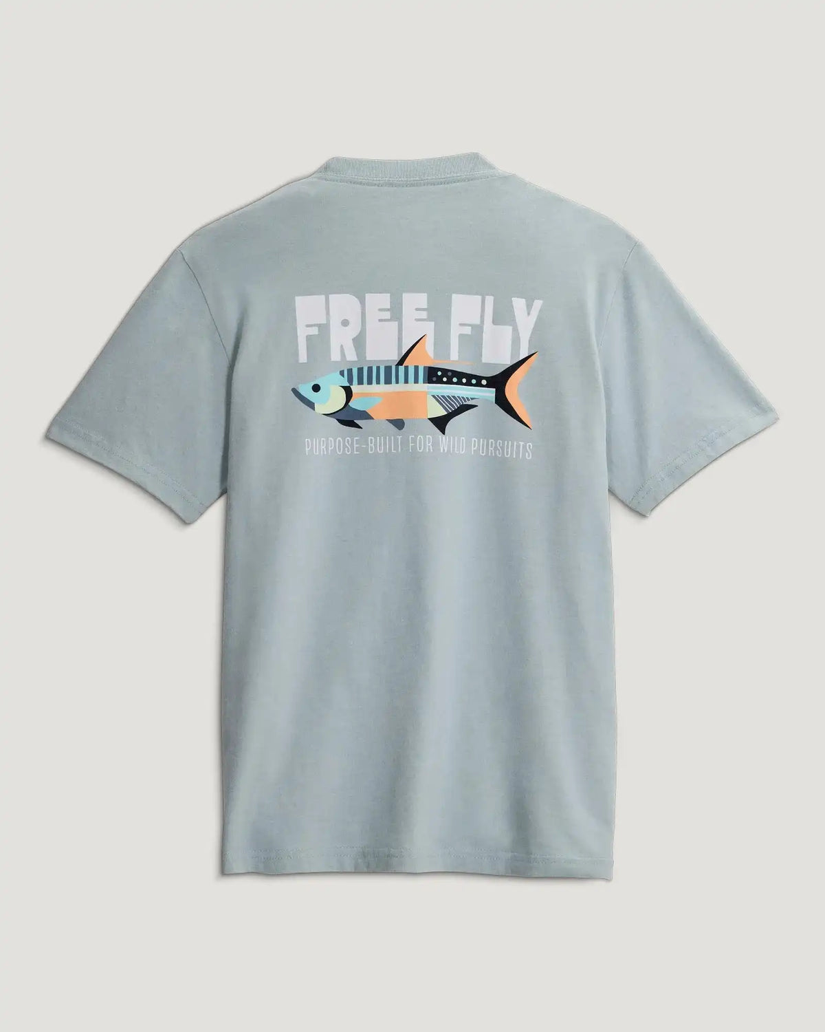 Youth Wild Pursuits Tee - Ocean Mist