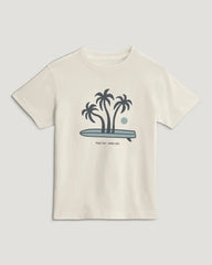 Toddler Party Wave Tee - Heather Birch