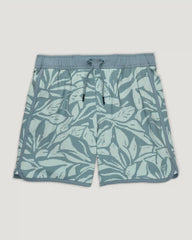 Youth Lined Downshore Trunk - Canopy Print Stormy Sea