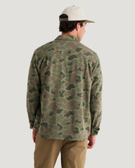 Men's Gallatin Overshirt - Vintage Camo Oil Green