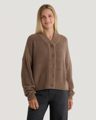 Women's Coastloom Cardigan Sweater - Fossil