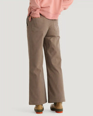 Women's Folly Twill Wide Leg Pant - Fossil
