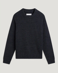 Men's Coastloom Crew Sweater - Heather Anthracite