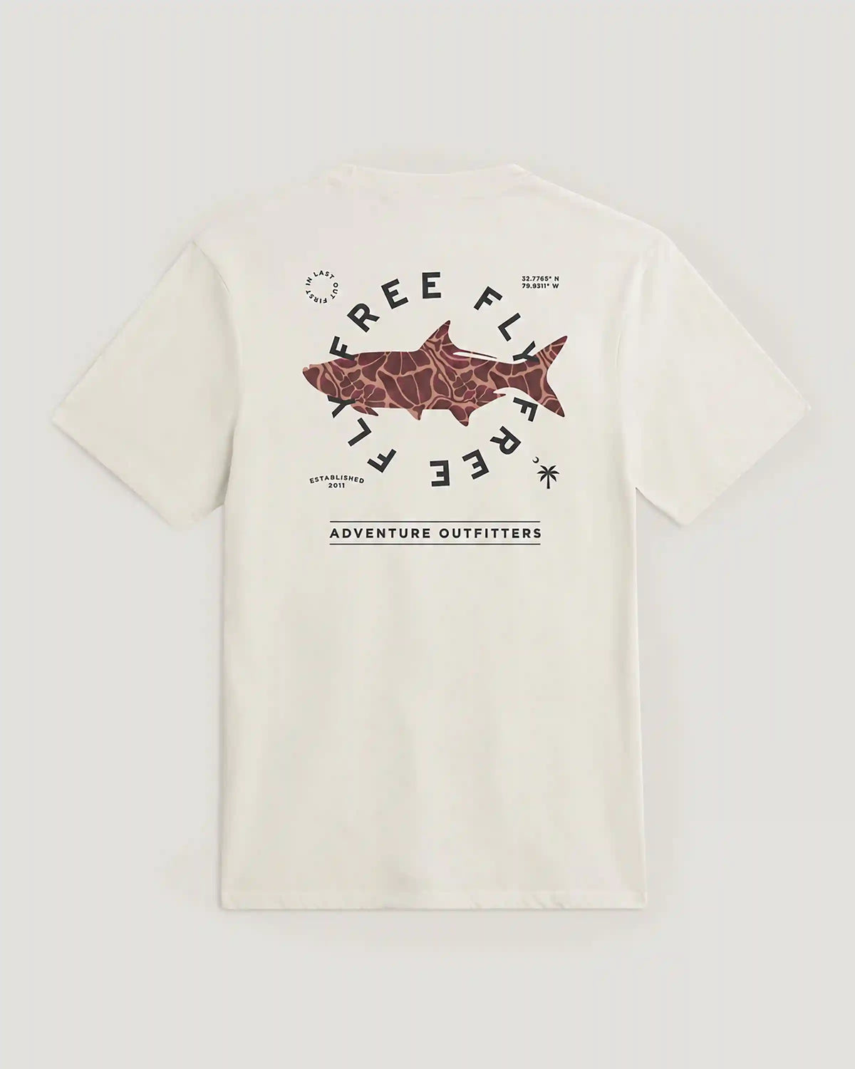 Target Species Pocket Tee - Bone