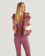 Women's Coldvale Insulated Vest - Plum