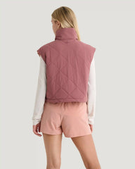 Women's Coldvale Insulated Vest - Plum