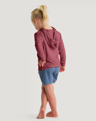 Toddler Bamboo Shade Hoodie - Plum