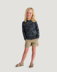 Toddler Bamboo Shade Hoodie - Vintage Camo Black