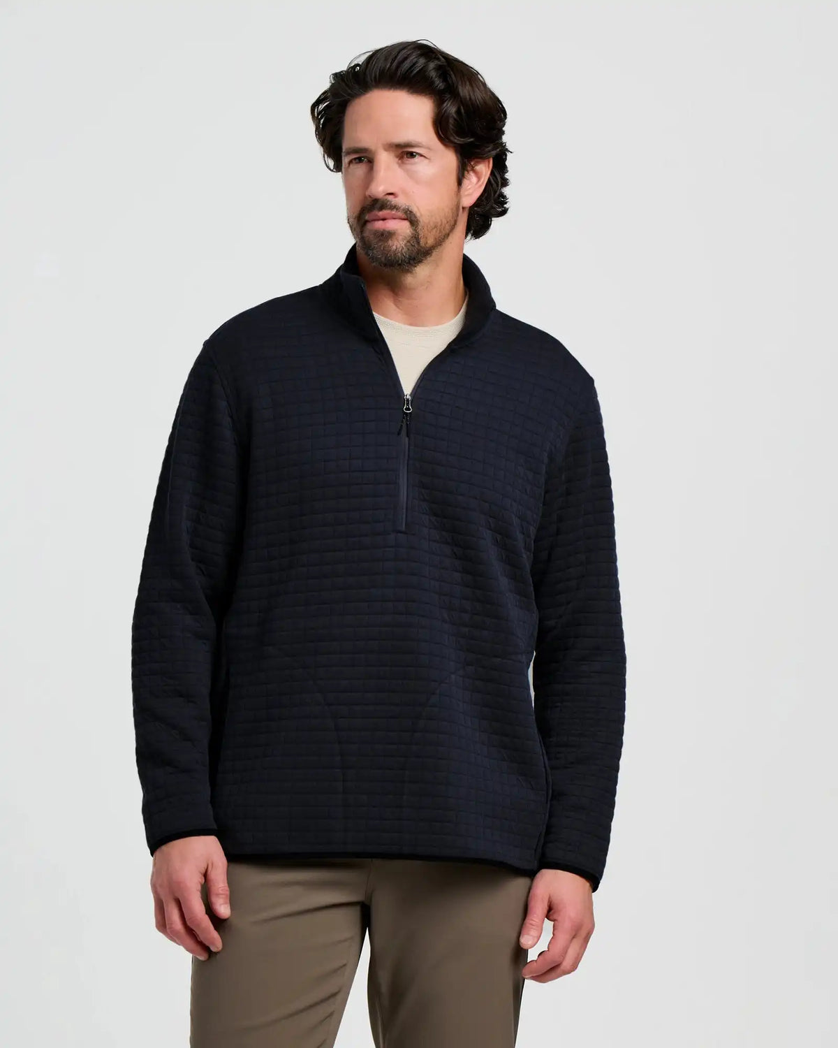 Men's Downvalley Quarter Zip - Black