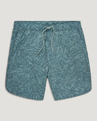 Youth Reverb Short Unlined – 4" - Tidal Flow Print Stormy Sea
