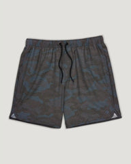 Men's Reverb Short Unlined – 7" - Woodland Camo Storm Cloud